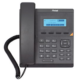 IP ტელეფონი Axtel AX-200, IP Phone, PoE, 1 SIP, Black